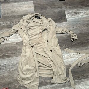 Kendall and Kylie trench coat with belt
